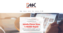 Desktop Screenshot of mkphones.com