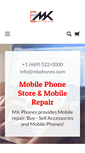 Mobile Screenshot of mkphones.com