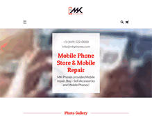 Tablet Screenshot of mkphones.com